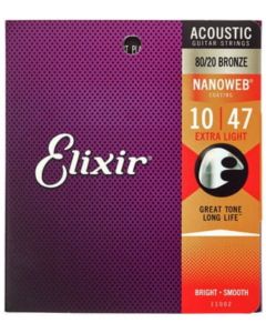 Elixir Nanoweb Extra Light Acoustic