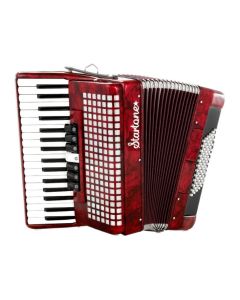 Acordeon Startone Piano Accordion 72 Red