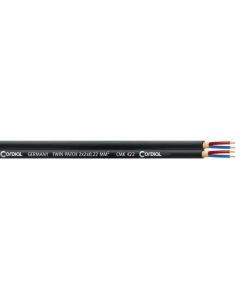 Cordial CMK 422 professional twin microphone cable