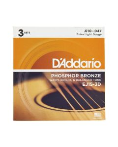 Daddario EJ15-3D