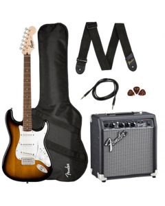 Squier Sonic Stratocaster Pack 2-Color Sunburst