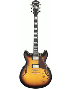 Ibanez AS93FM-AYS electric guitar (Antique yellow sunburst)
