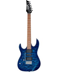 IBANEZ GRX70QA TBB electric guitar (Tranparent blue burst)