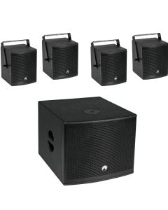 Set sonorizare (50 - 100 m2) OMNITRONIC (700 W)