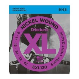 Струны D'Addario EXL120