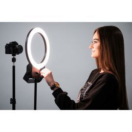 Lampa circulara pentru video Varytec VR-260 Video LED Bi