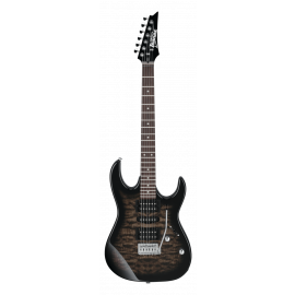 IBANEZ GRX70QA TKS electric guitar (Transparent black sunburst)