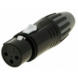 Seetronic SCMF3-BG 3pin XLR black