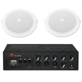 Set sonorizare p/u Magazin (5-15 m2) Tavan