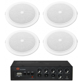 Set sonorizare p/u Magazin (15-40 m2) Tavan