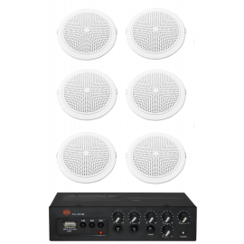 Set sonorizare p/u Magazin (40-70 m2) Tavan