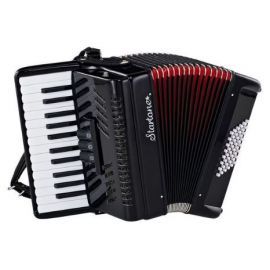 Startone Piano Accordion 48 Black MKII
