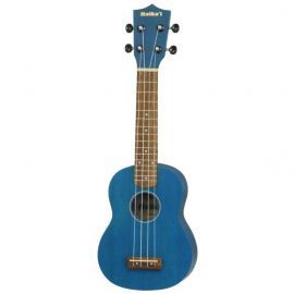 Ukulele soprano MKU-1 See-through Blue by Aria