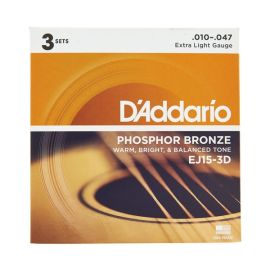 Daddario EJ15-3D