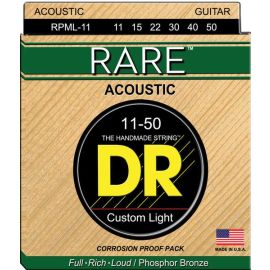 DR Strings Rare Acoustic RPML 11
