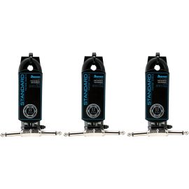 Ibanez SI05P3 set of 3 pcs patch cable (15 cm, Black)