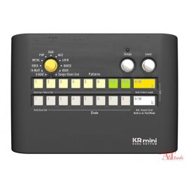 KORG KR-MINI rhythm machine with a built-in speaker