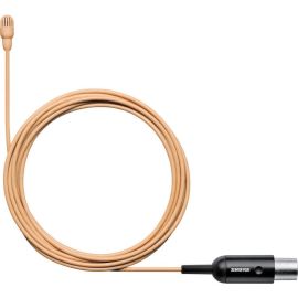 Shure TL46T/O-MTQG omnidirectional lavalier microphone (beige)