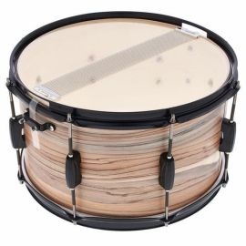 TAMA WP148BK NZW Snare Drum Woodwork 8X14 Natural Zebrawood Wrap