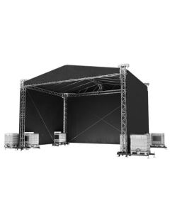 Global Truss Double Pitch Roof 8x6m