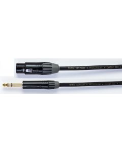 Cablu XLRF - Jack Black Gold 1,5 m