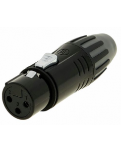 Seetronic SCMF3-BG 3pin XLR black