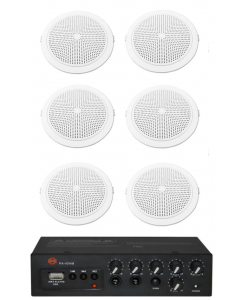 Set sonorizare p/u Magazin (40-70 m2) Tavan