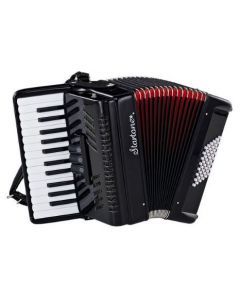 Startone Piano Accordion 48 Black MKII