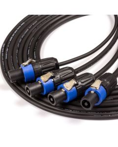 Cablu p/u Boxe Speakon - Speakon 2x 2.5 mm² (20 m)